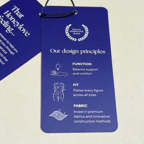 NWT HoneyLove Womens Silhouette Wireless Bonded Support Bra Sz L 38 B/C Black - Picture 13 of 13